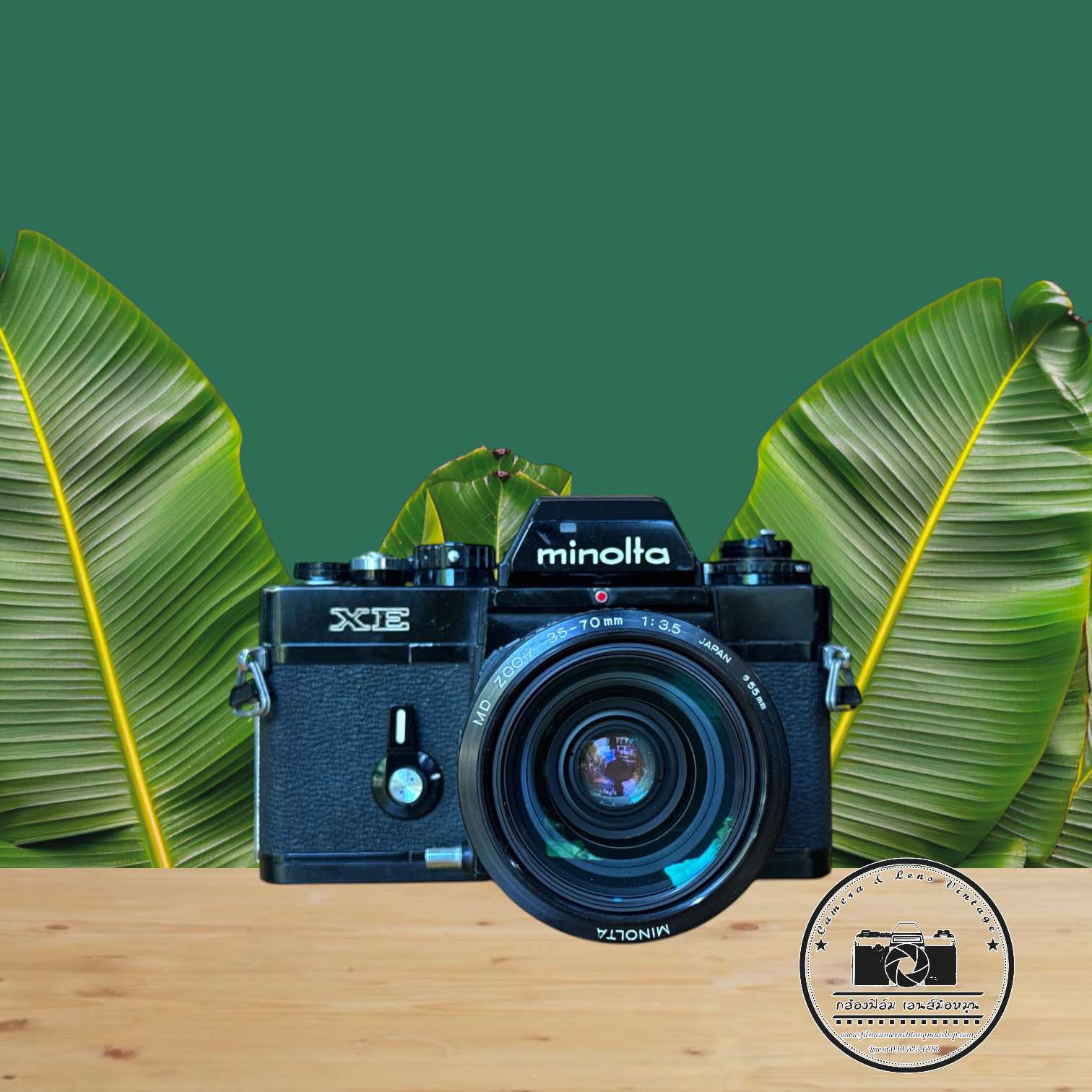 MINOLTA XE MINOLTA MD ZOOM 35-70MM.F3.5