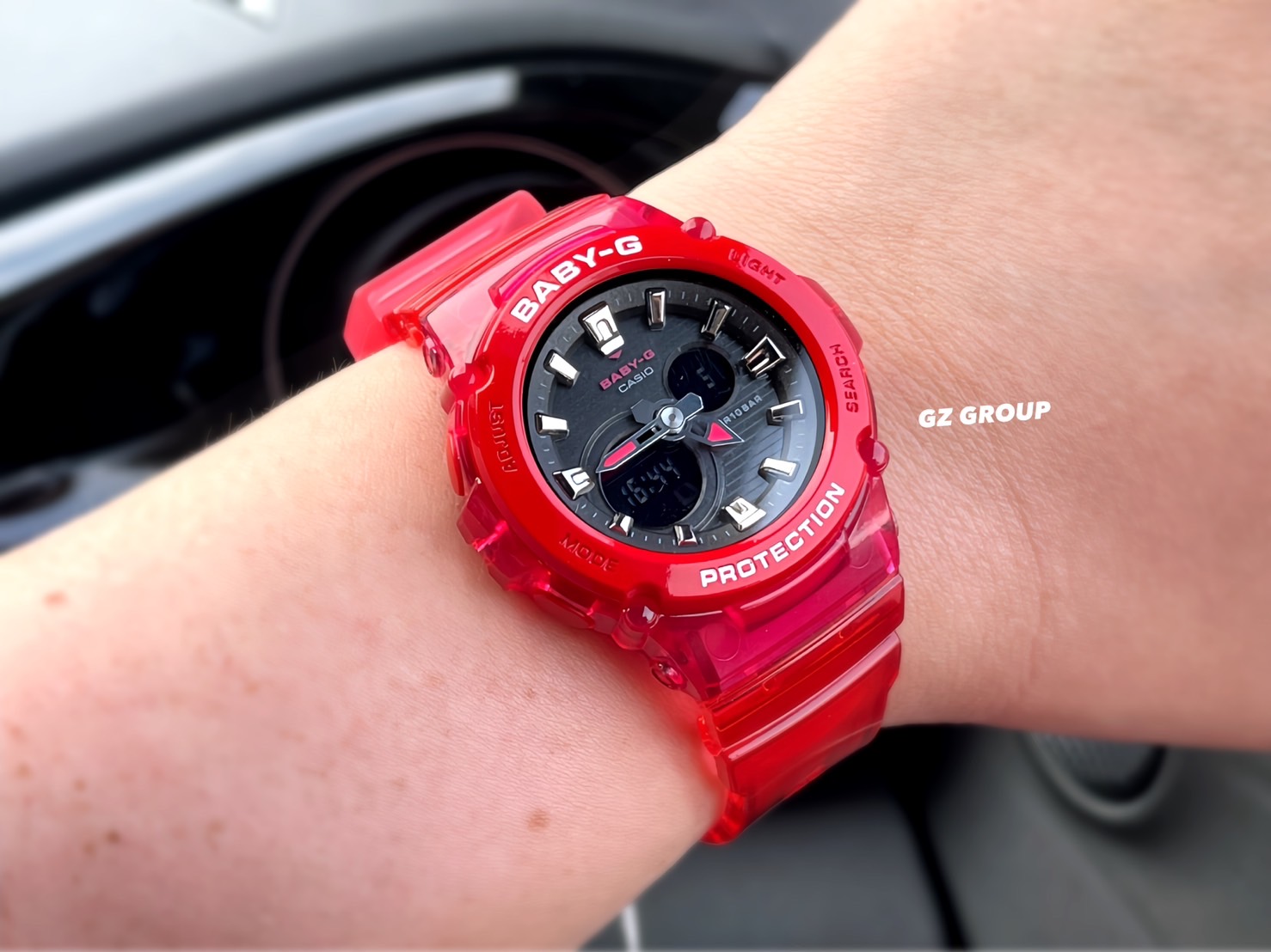 CASIO BABY-G นาฬิกาข้อมือ นาฬิกากันน้ำ นาฬิกาของแท้ ประกันศูนย์ CMG 1 ปี รุ่น BGA-270S-4A นาฬิกาสีชมพู