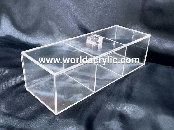 กล่องใส่ของ 3 ช่อง/กล่องใส่สำลี