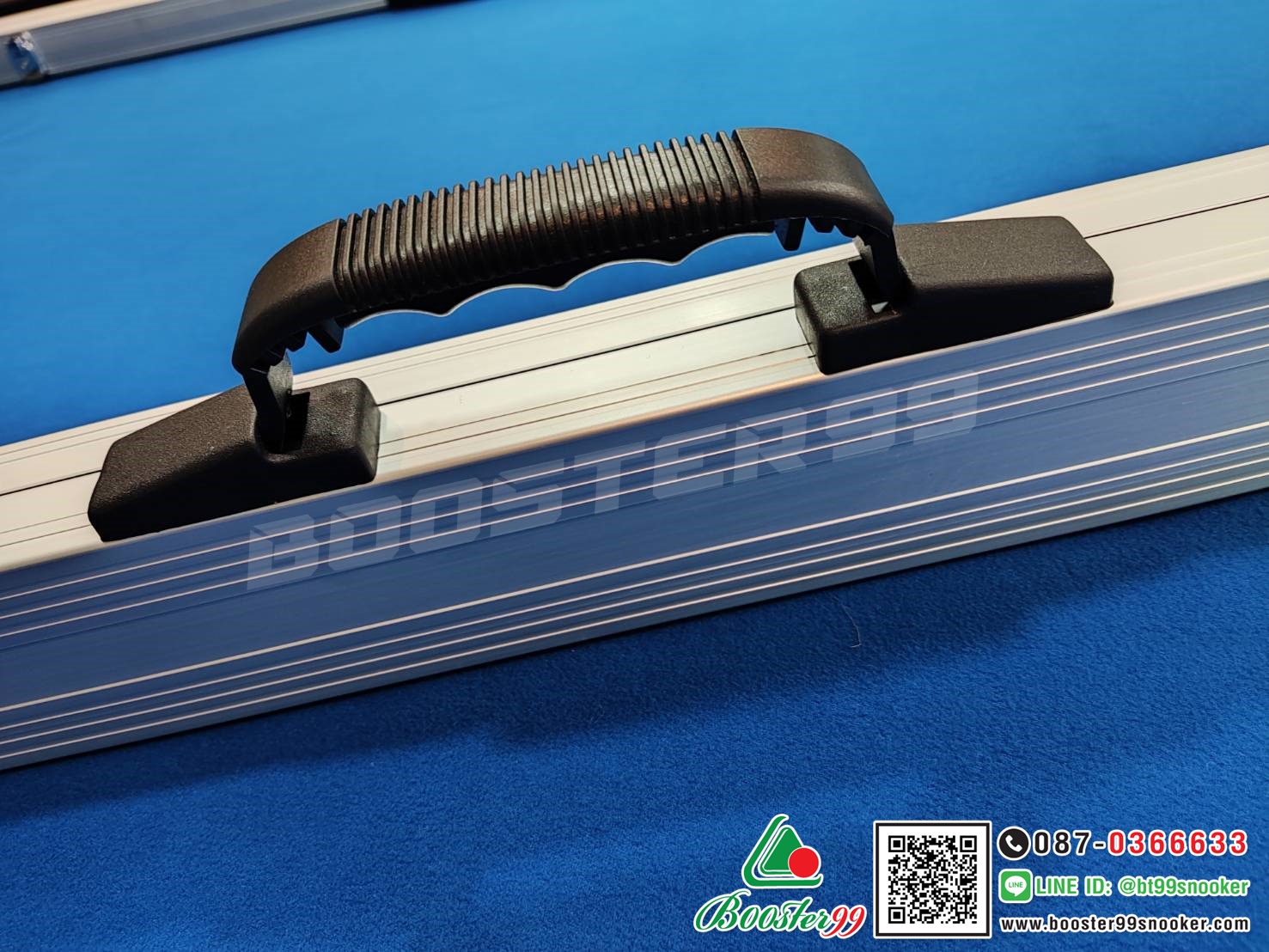 กล่อง ไม้คิว ท่อนเดียว 2ช่อง อลูมิเนียม ทั้งใบ รุ่นB *พิเศษ ฟองน้ำ รุ่นใหม่ (ราคาต่อ 1ใบ)