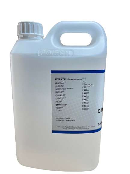 Dimethylformamide (N,N-Dimethyl Formamide), AR 2.5L Chem-Supply™
