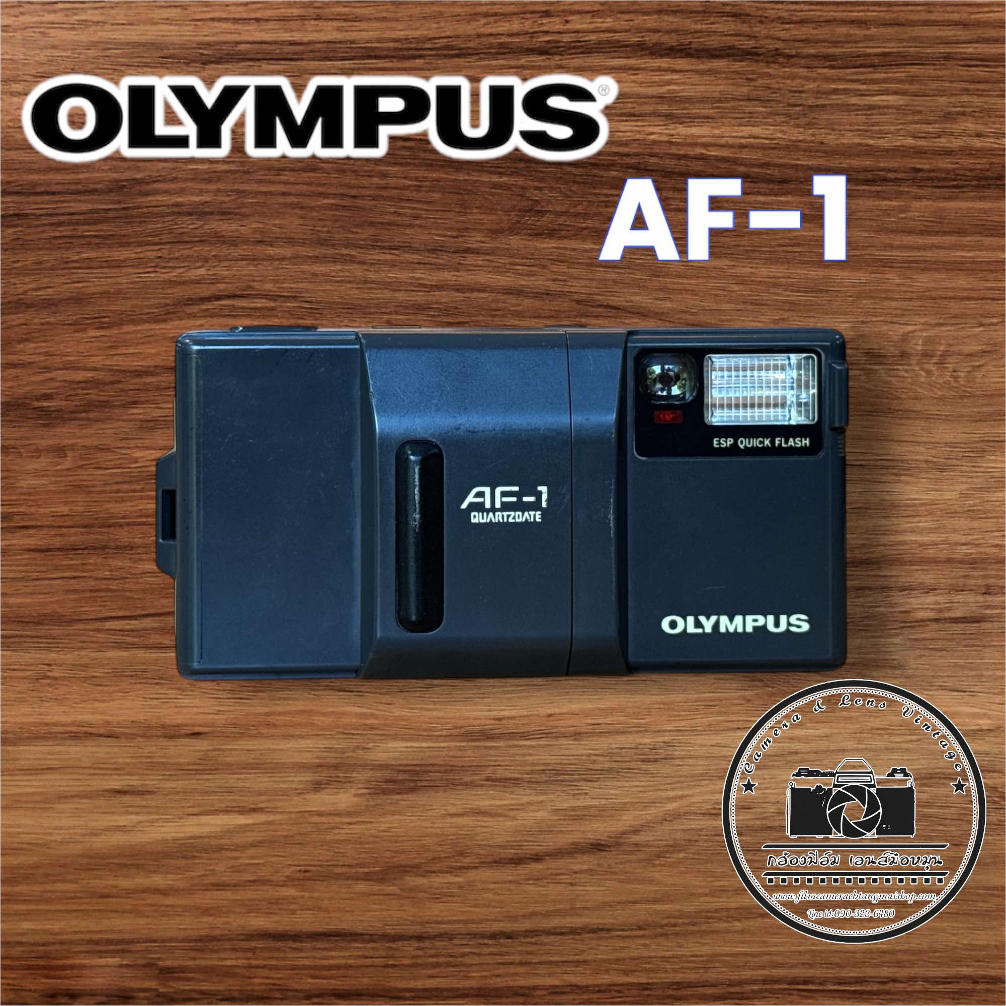 OLYMPUS AF-1 QUARTZ DATE OLYMPUS LENS 35MM.F2.8