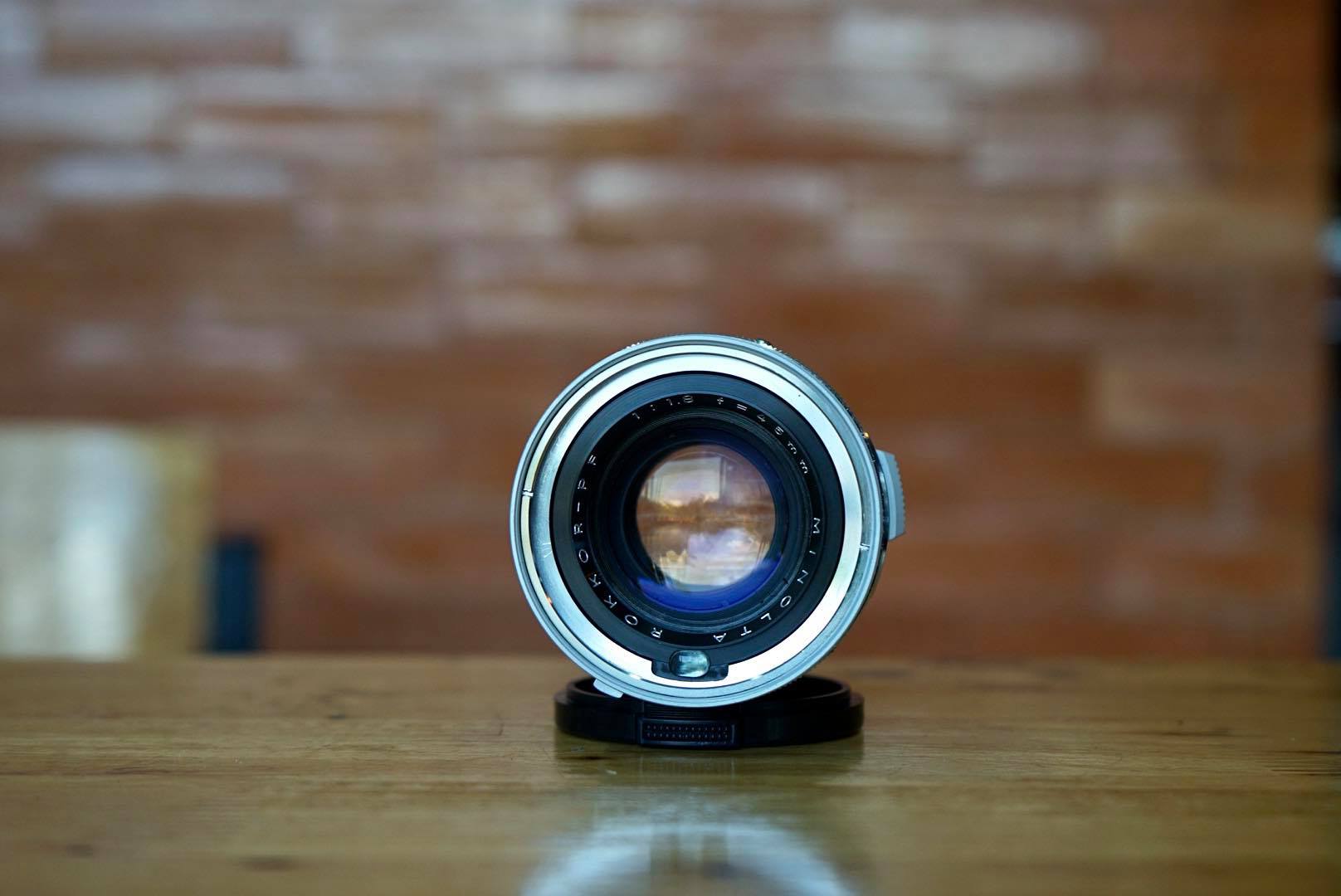 MINOLTA ROKKOR-PF 45MM.F1.8 MODIFIED SONY E MOUNT
