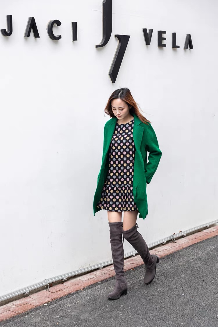 เสื้อโค้ท peacoat เสื้อโค้ทเฟอร์ โค้ทสีแแดง แบรนด์ La chapelle