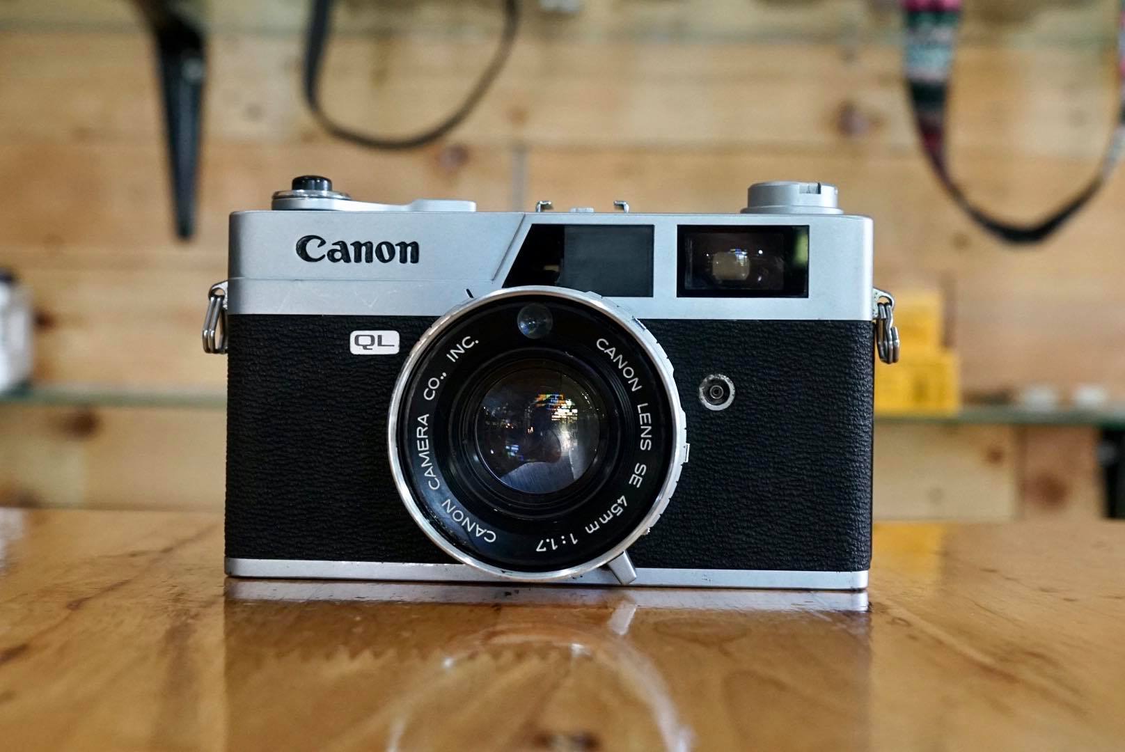 CANON CANONET QL17 CANON LENS SE 45MM.F1.7