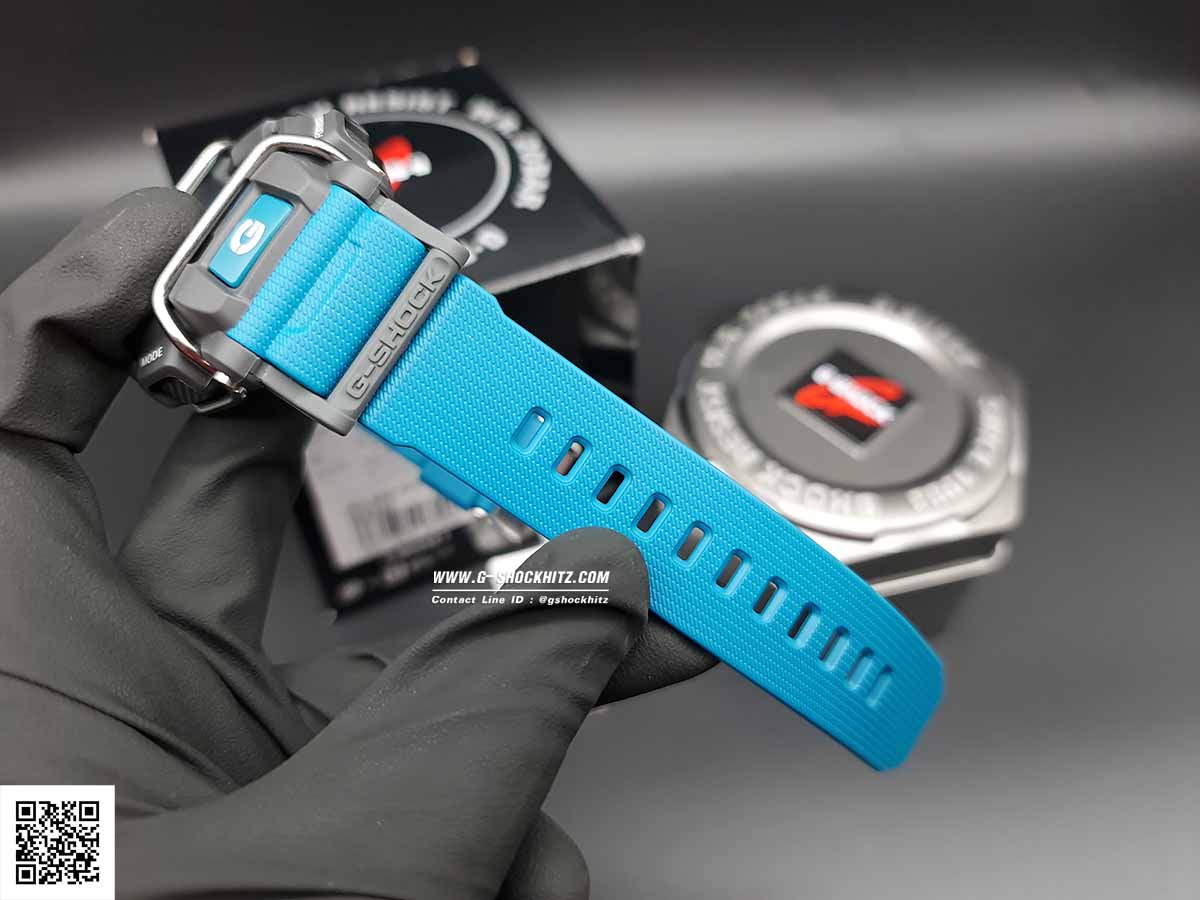 CASIO G-SHOCK นาฬิกาข้อมือ นาฬิกากันน้ำ นาฬิกาของแท้ ประกันศูนย์ CMG 1 ปี รุ่น GD-400-2D นาฬิกาสีน้าเงิน