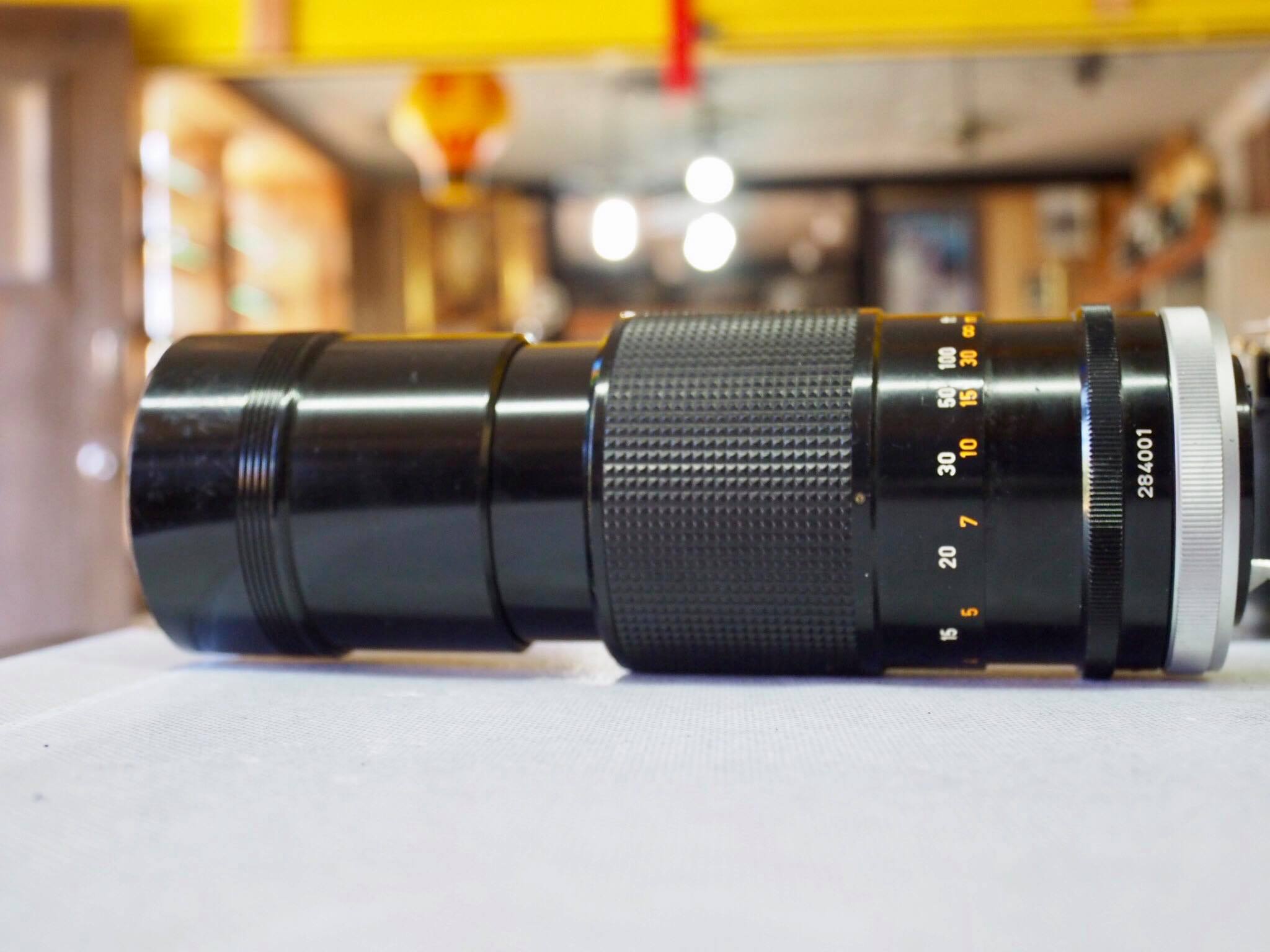 CANON LENS FD 200MM.F4 S.S.C FD MOUNT