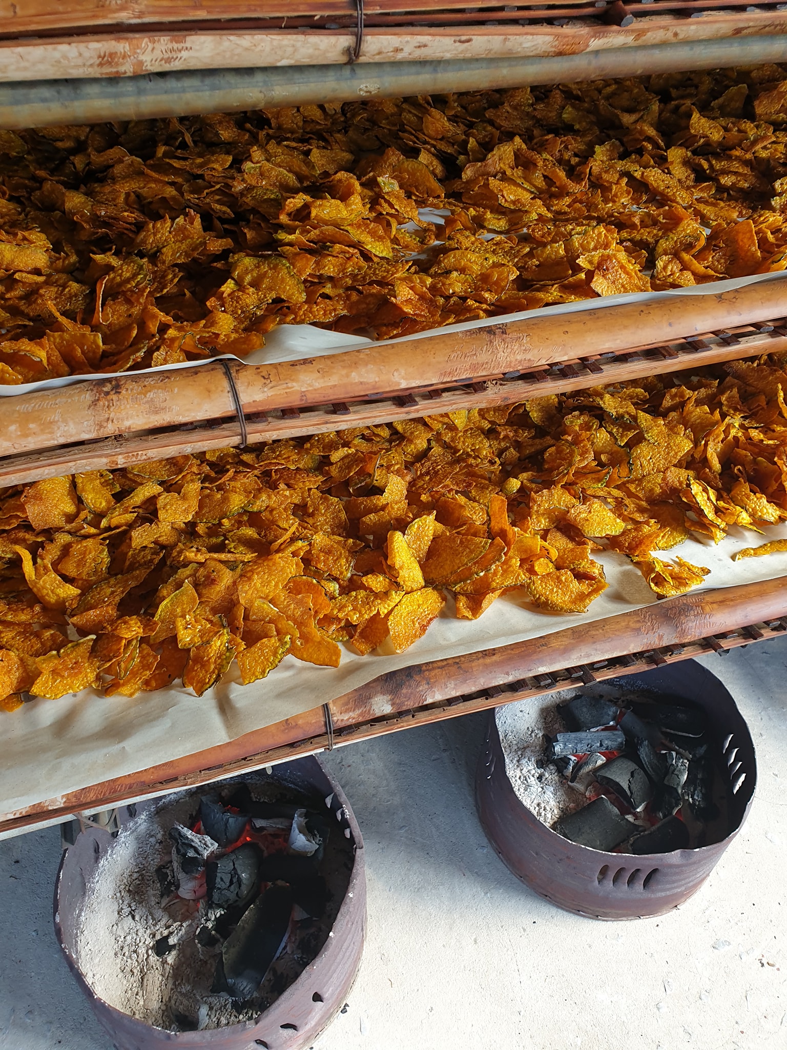 ฟักทอง ทอด อบ กรอบ หวานน้อย 150g.