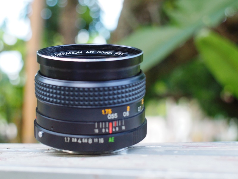 Konica Hexanon AR 50mm. F1.7 AR MOUNT