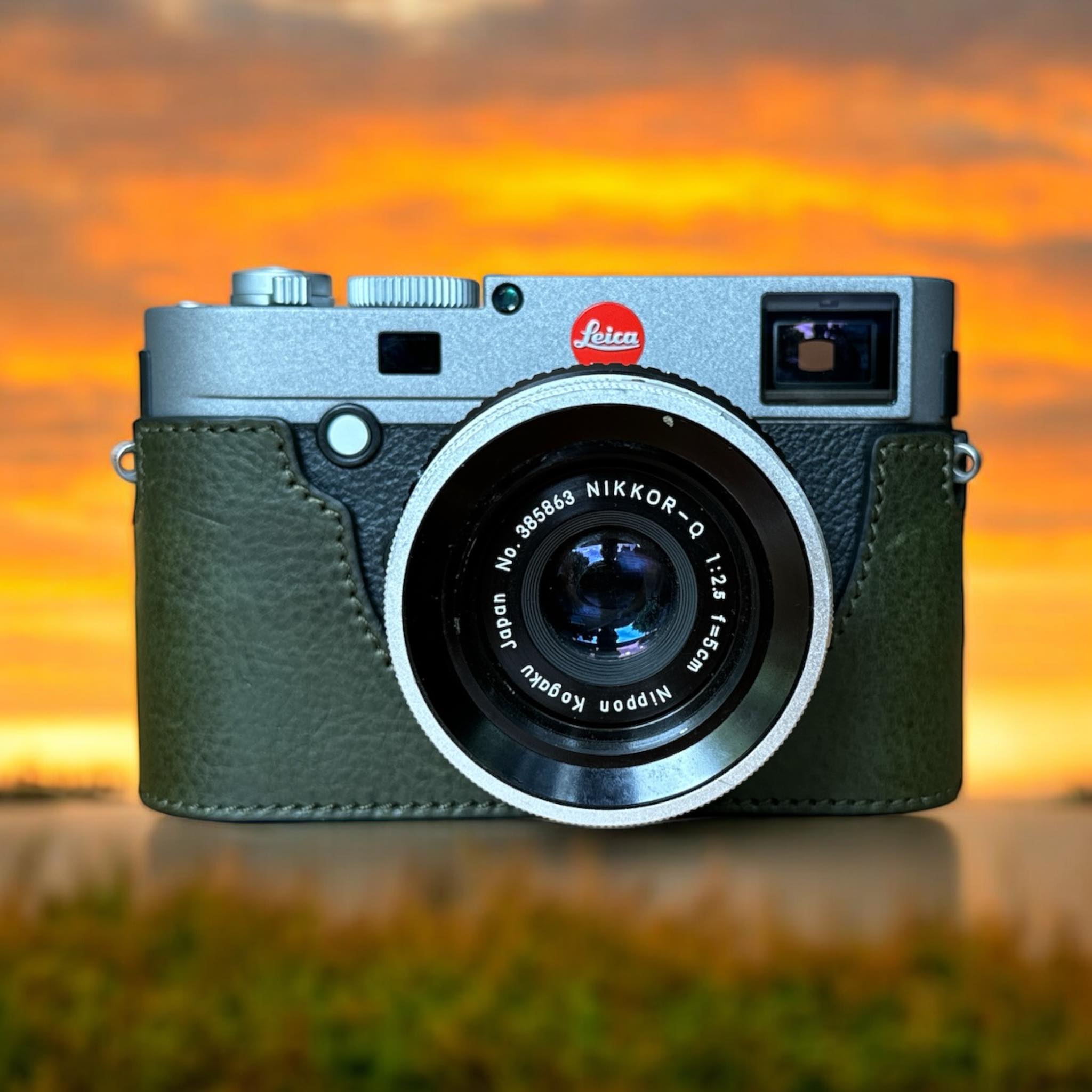 NIKON NIKKOR-Q 50MM.F2.5 MODIFIED M39 MOUNT(RF COUPLING)