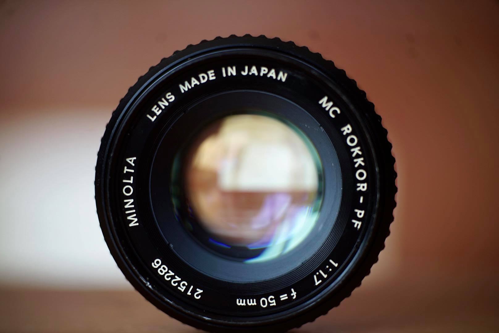 MINOLTA MC ROKKOR-PF 50MM F1.7 MD MOUNT