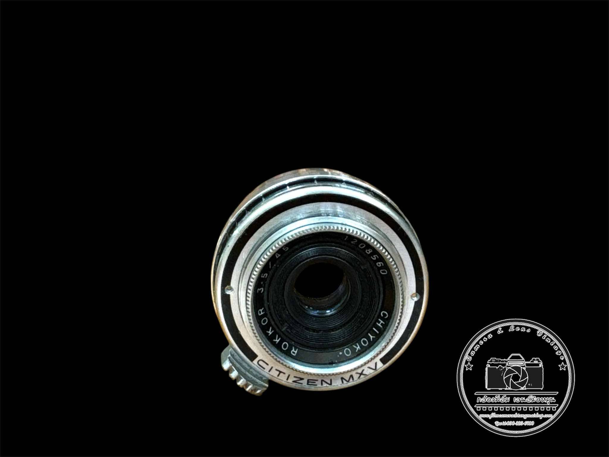 CHIYOKO ROKKOR 45MM.F3.5 MODIFILED M39 MOUNT