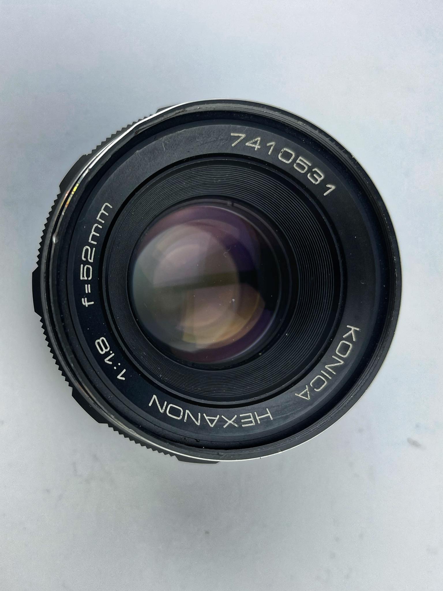 KONICA HEXANON 52MM.F1.8 KONICA AR MOUNT