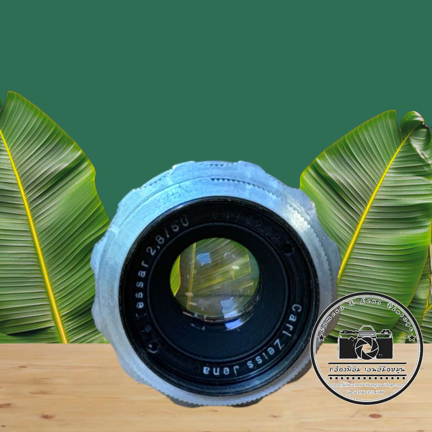 CARL ZEISS JENA TESSAR 50MM.F2.8 Q1 EXAKTA MOUNT