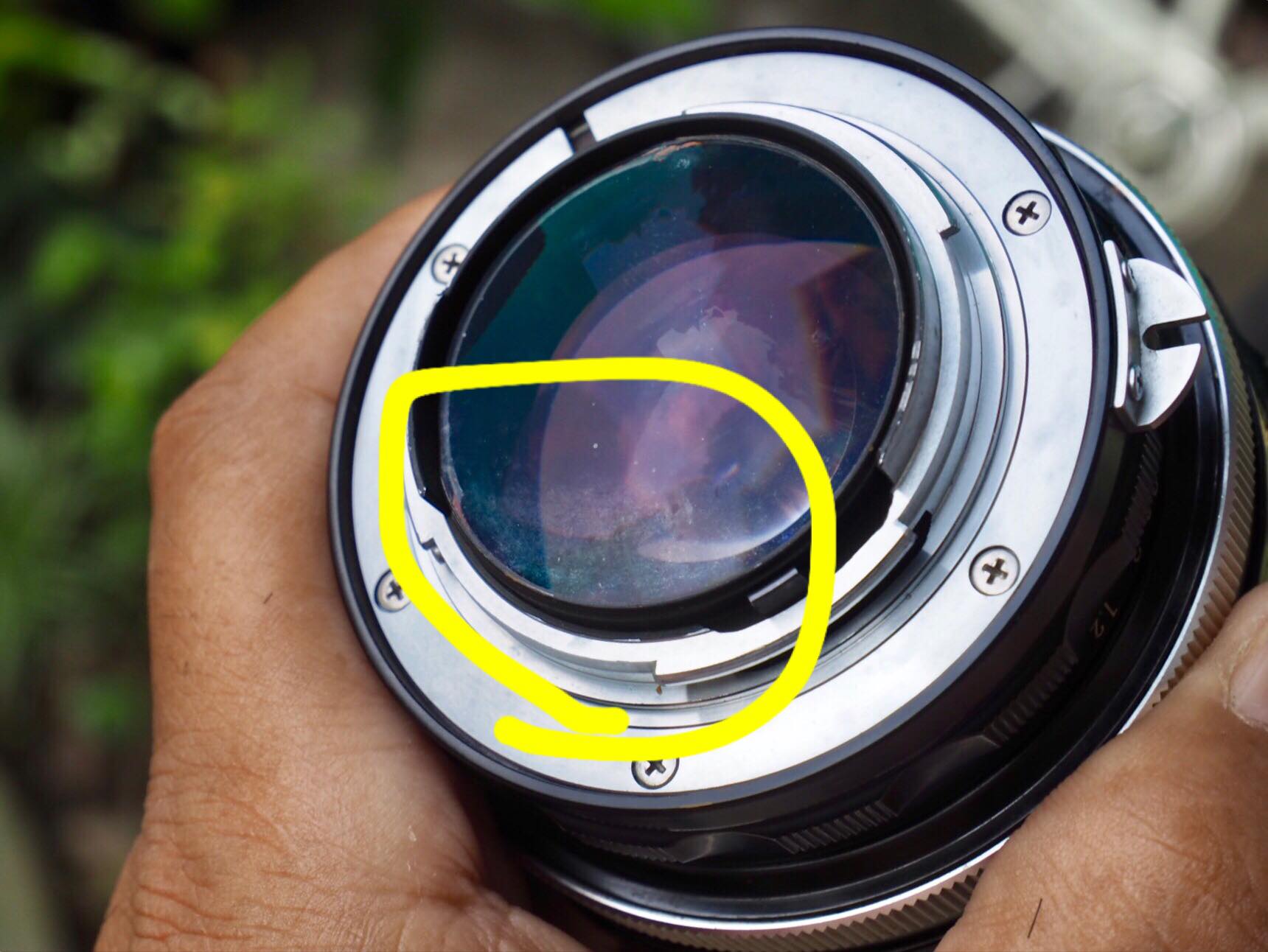 NIKON NIKKOR-S.C AUTO 55MM.F1.2 NIKON NON AI MOUNT