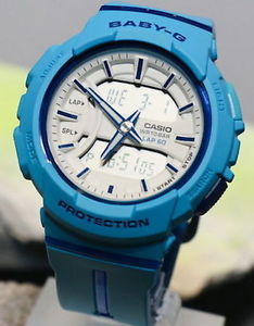 CASIO BABY-G นาฬิกาข้อมือ นาฬิกากันน้ำ นาฬิกาของแท้ ประกันศูนย์ CMG 1 ปี รุ่น BGA-240L-2A2 นาฬิกาสีฟ้า