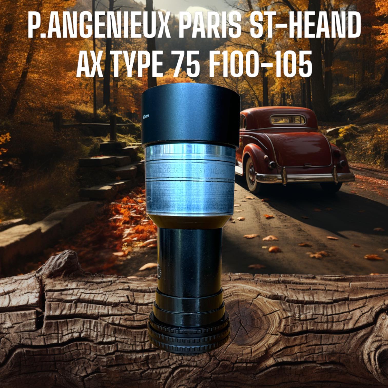 P.ANGENIEUX PARIS ST HEAND AX TYPE 75 F100-105 MODIFIED SONY E MOUNT
