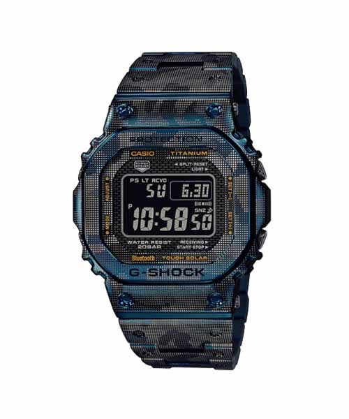CASIO G-SHOCK นาฬิกาข้อมือ นาฬิกากันน้ำ นาฬิกาของแท้ ประกันศูนย์ CMG 1 ปี รุ่น GMW-B5000TCF-2D นาฬิกาสีดำ