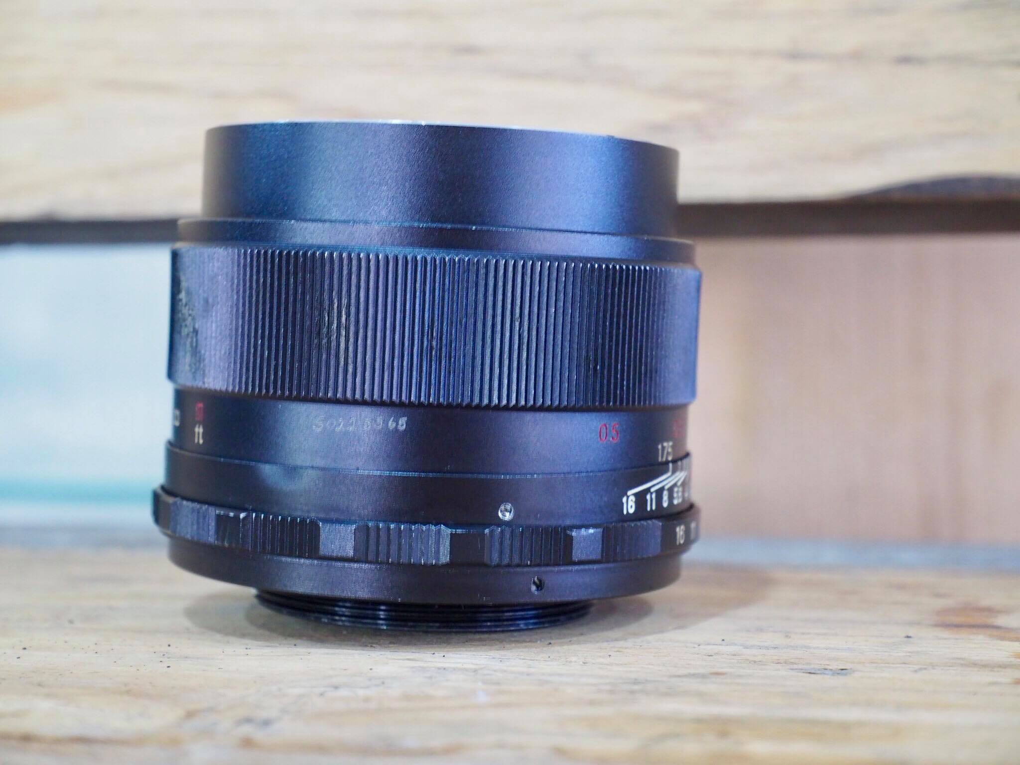 AUTO MAMIYA/SEKOR 55MM.F1.4 M42 MOUNT
