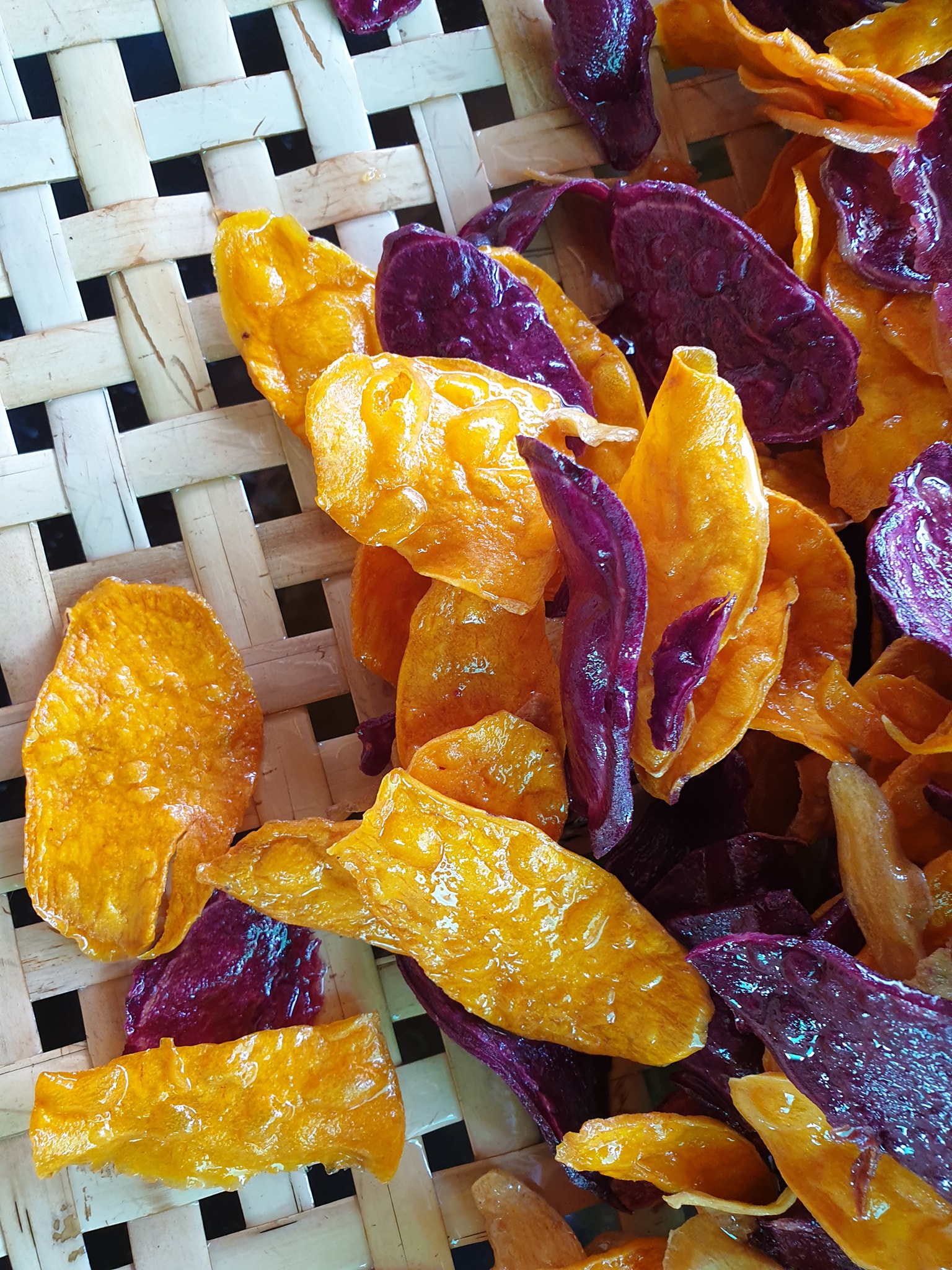 มันเทศ ทอด อบ กรอบ ฉาบหวาน(หวานน้อย) 150g.