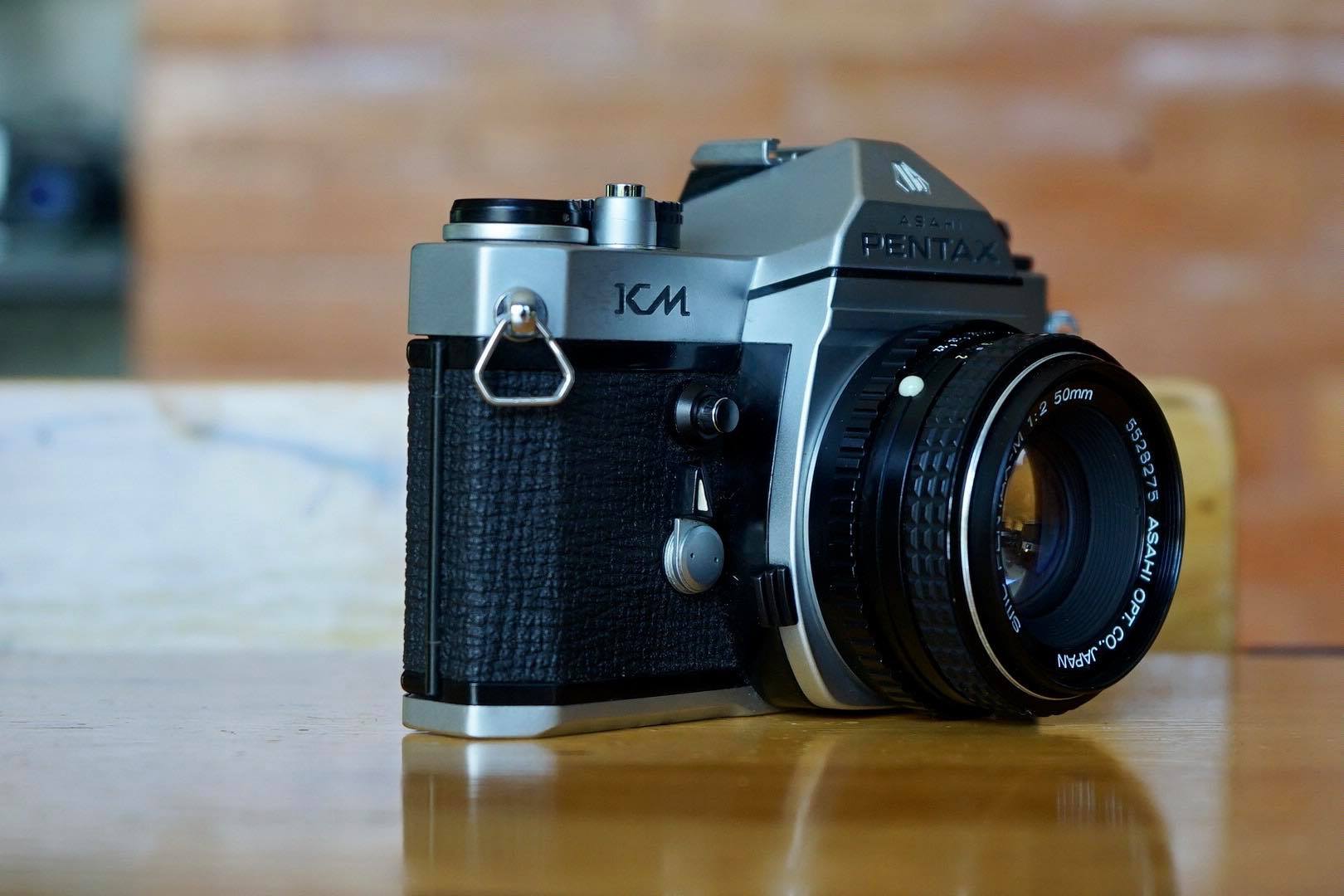 ASAHI PENTAX KM SMC PENTAX-M 50MM.F2