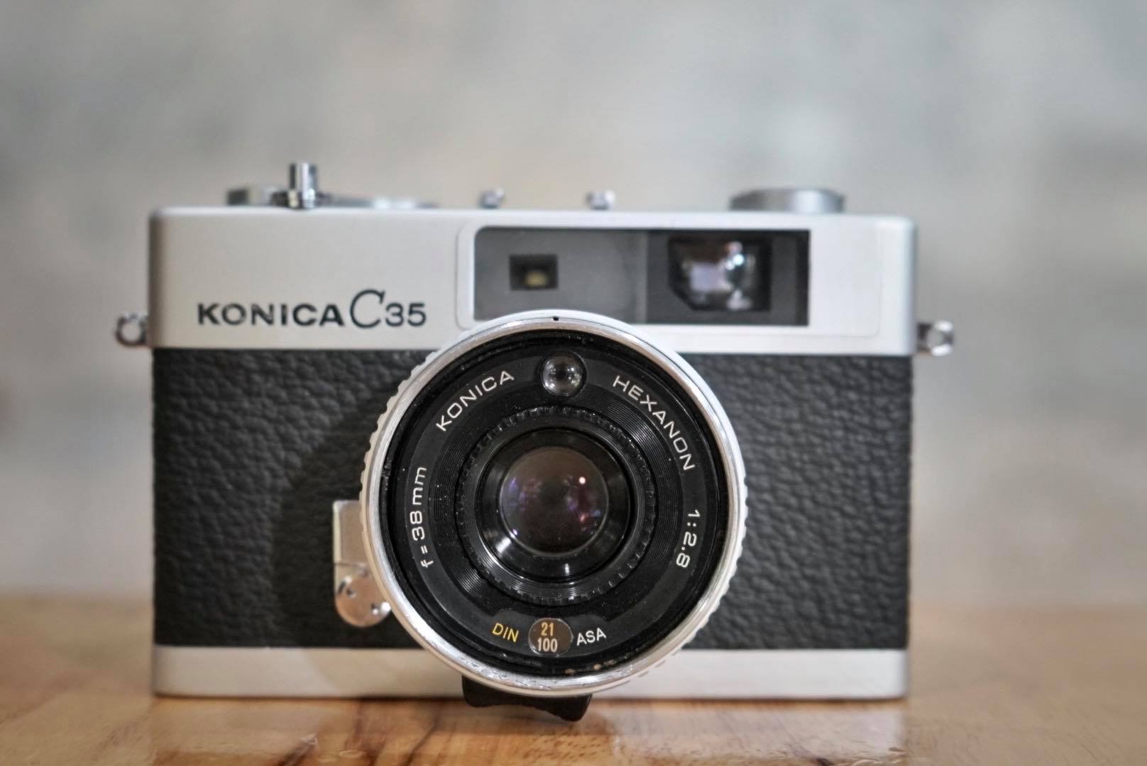 KONICA C35 KONICA HEXANON 38MM.F2.8