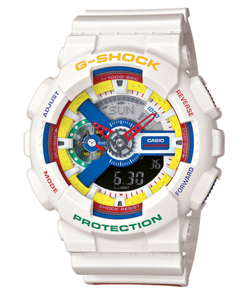 CASIO G-SHOCK นาฬิกาข้อมือ นาฬิกากันน้ำ นาฬิกาของแท้ ประกันศูนย์ CMG 1 ปี รุ่น GA-111DR-7A นาฬิกาสีขาว