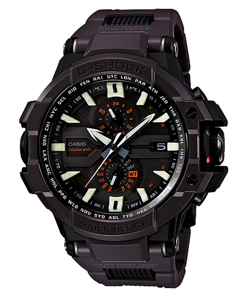 CASIO G-SHOCK นาฬิกาข้อมือ นาฬิกากันน้ำ นาฬิกาของแท้ ประกันศูนย์ CMG 1 ปี รุ่น GW-A1000FC-5 นาฬิกาสีน้ำตาล