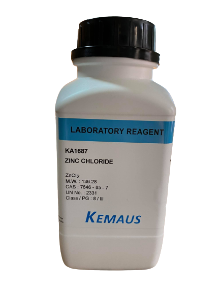Zinc Chloride Anhydrous, Lab 500 g. "KemAus"