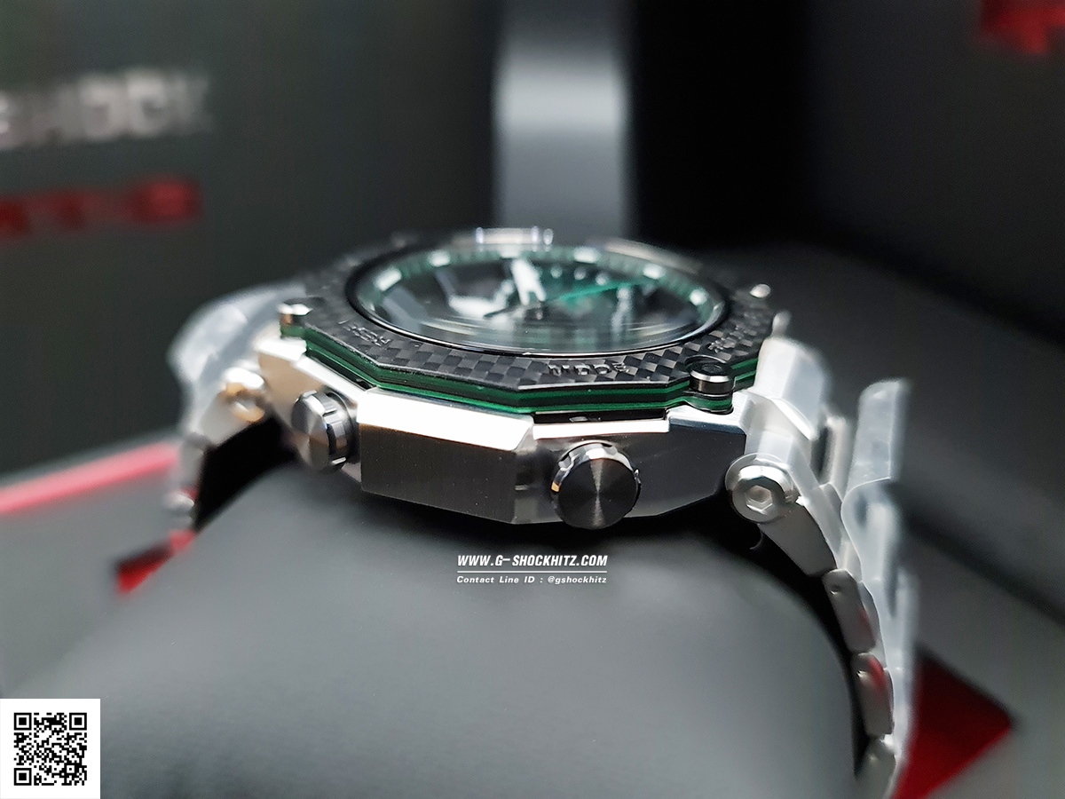 CASIO MID YEAR SALE G-SHOCK นาฬิกาข้อมือ นาฬิกากันน้ำ นาฬิกาของแท้ ประกันศูนย์ CMG 1 ปี รุ่น MTG-B2000XD-1A นาฬิกาสีเงิน