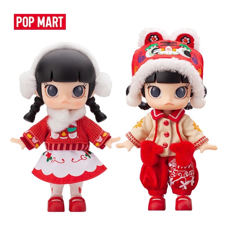 POP MART BJD Molly Baby Tiger BJD Molly Baby Tiger น้ำตาล