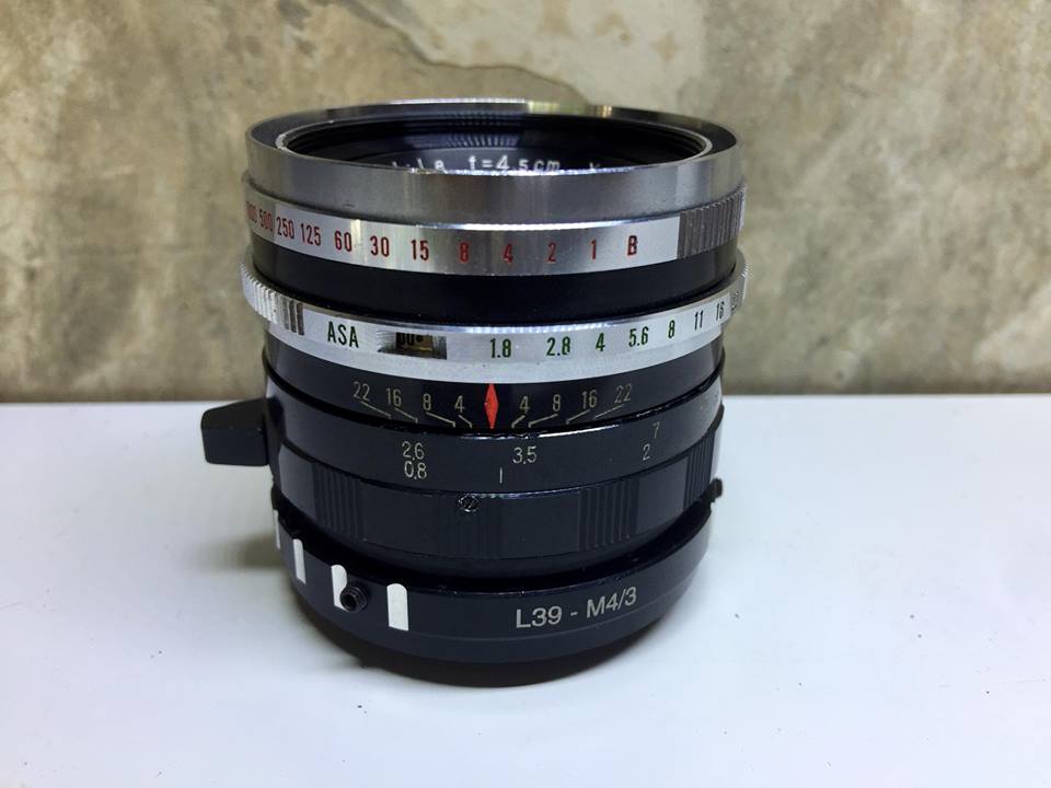 YASHICA YASHINON 45MM. F1.8 MODIFLY M4/3