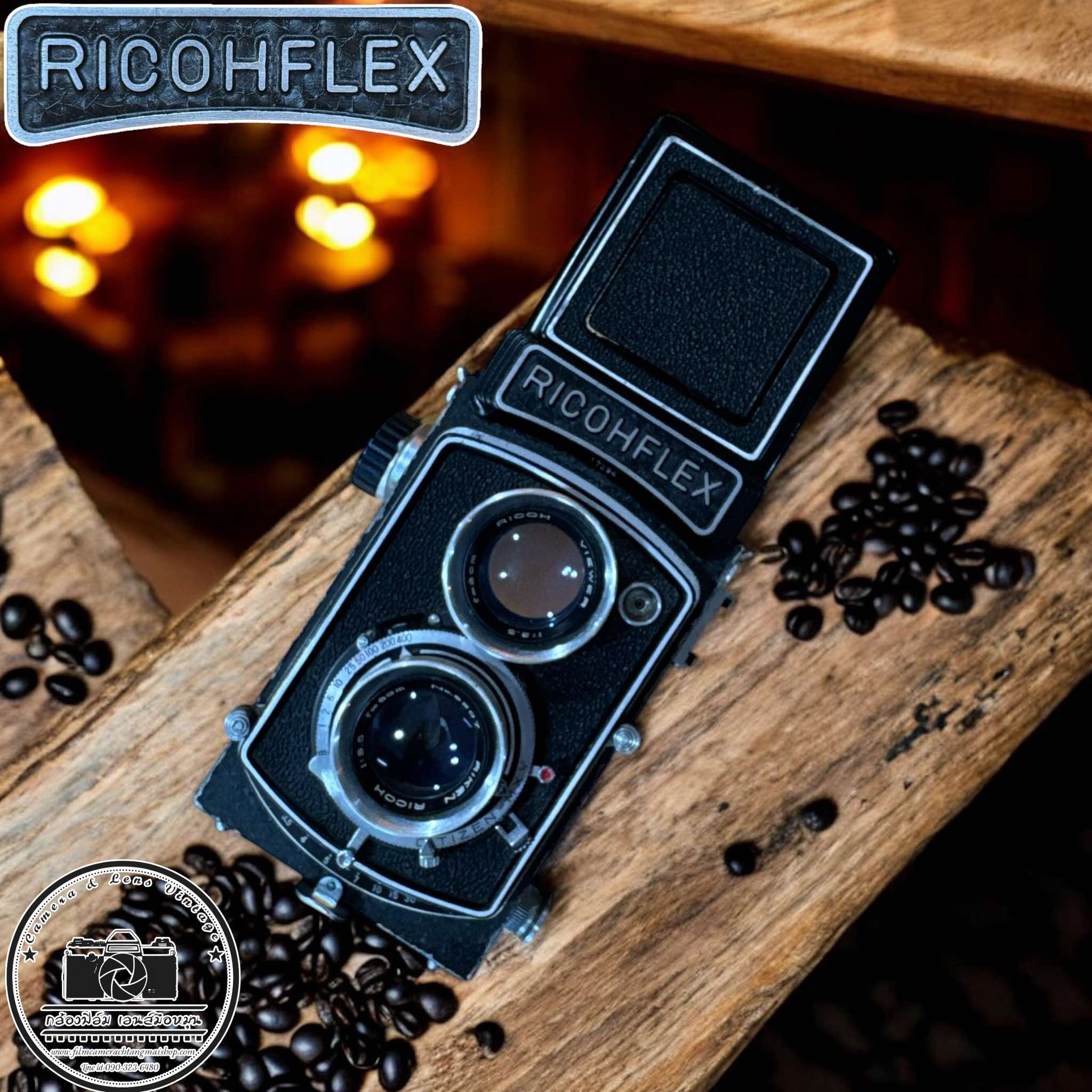 RICOHFLEX NEW DAIMOND RICOH RIKEN 80MM.F3.5