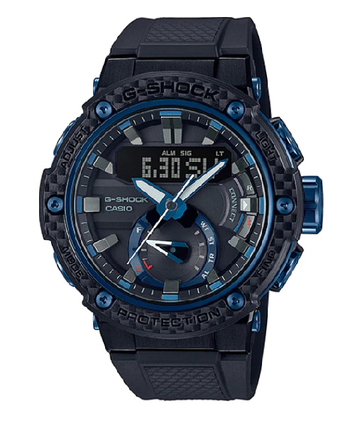 CASIO G-SHOCK นาฬิกาข้อมือ นาฬิกากันน้ำ นาฬิกาของแท้ ประกันศูนย์ CMG 1 ปี รุ่น GST-B200X-1A2 นาฬิกาสีดำ