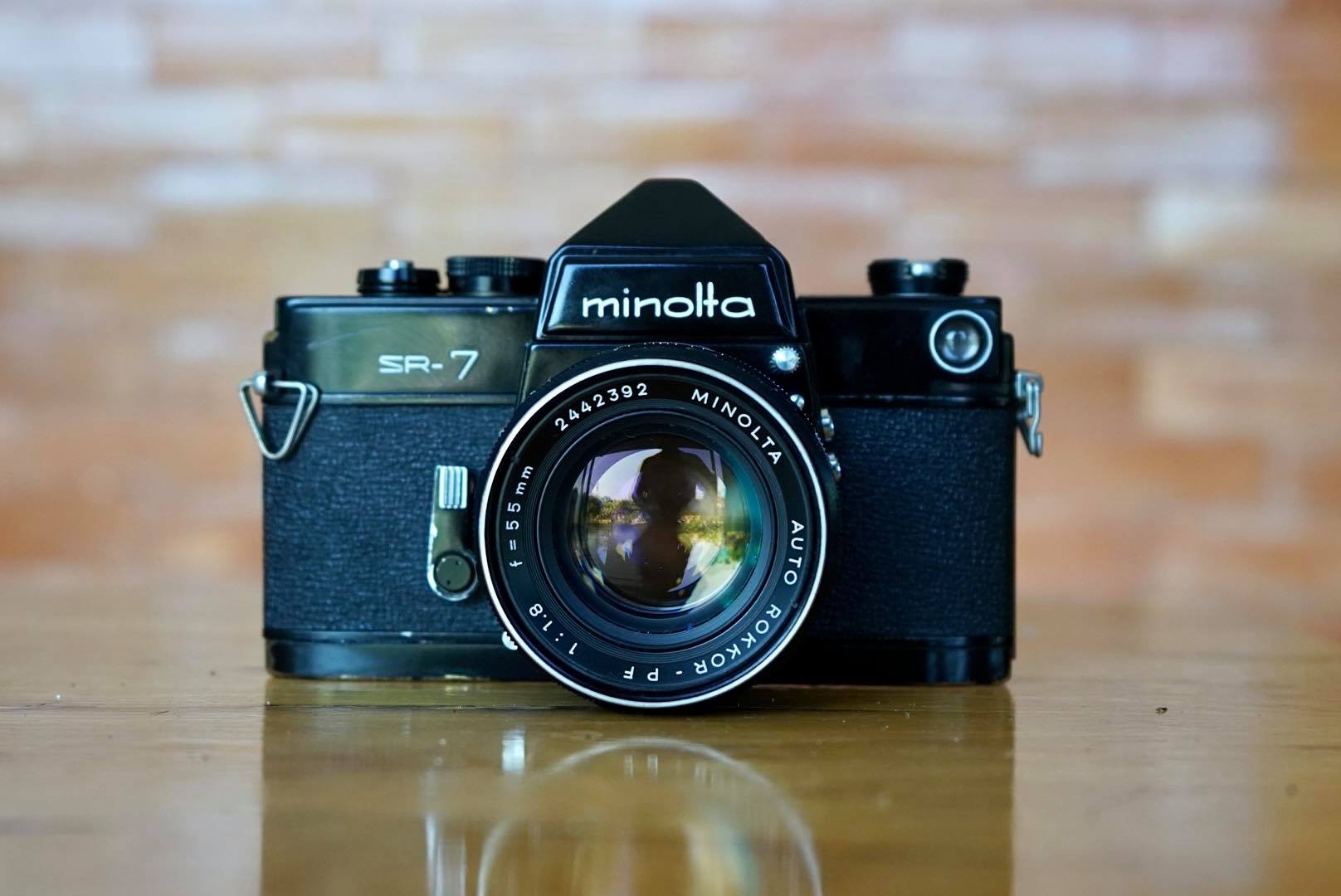 MINOLTA SR-7 MINOLTA MC ROKKOR-PF 50MM.F1.8
