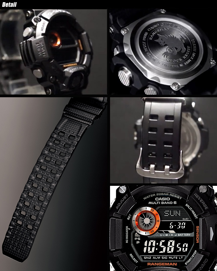 CASIO G-SHOCK นาฬิกาข้อมือ นาฬิกากันน้ำ นาฬิกาของแท้ ประกันศูนย์ CMG 1 ปี รุ่น GW-9400BJ-1J นาฬิกาสีดำ