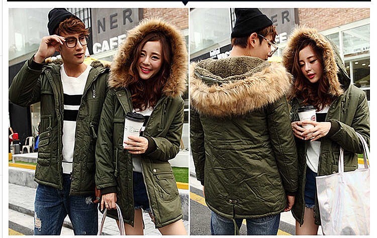 เสื้อโค้ท เสื้อกันหนาว สีเขียว ทหาร แต่งฮูท ติดขนเฟอร์ ปลายหมวก บุซับขนอุ่นด้านใน ปลายแขน มีจัมพ์ด้านในกันลม สวยเท่ห์ มากๆคะ Size S/M/L เขียว