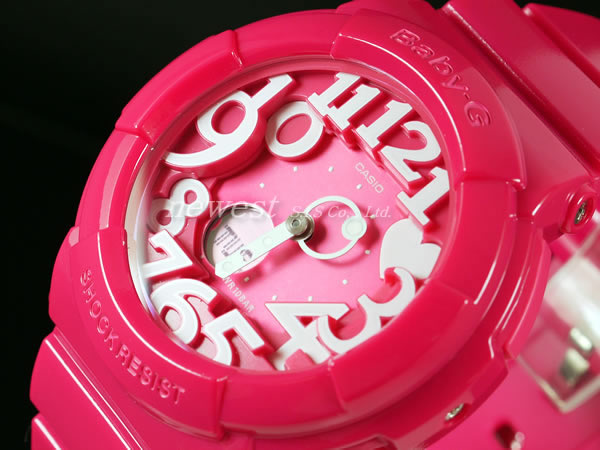 CASIO BABY-G นาฬิกาข้อมือ นาฬิกากันน้ำ นาฬิกาของแท้ ประกันศูนย์ CMG 1 ปี รุ่น BGA-130-4B นาฬิกาสีชมพู