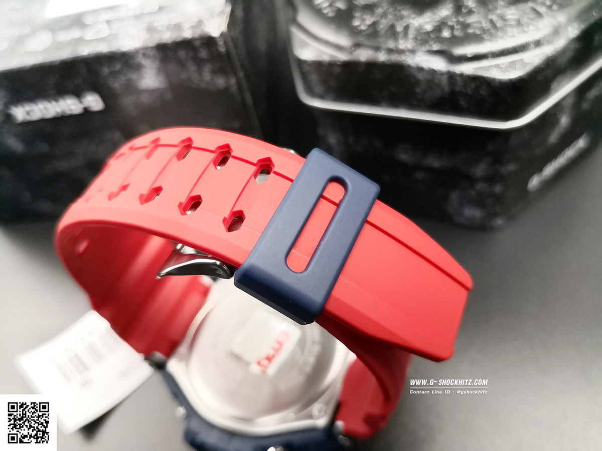 CASIO G-SHOCK นาฬิกาข้อมือ นาฬิกากันน้ำ นาฬิกาของแท้ ประกันศูนย์ CMG 1 ปี รุ่น GA-1100-2A นาฬิกาสีแดง