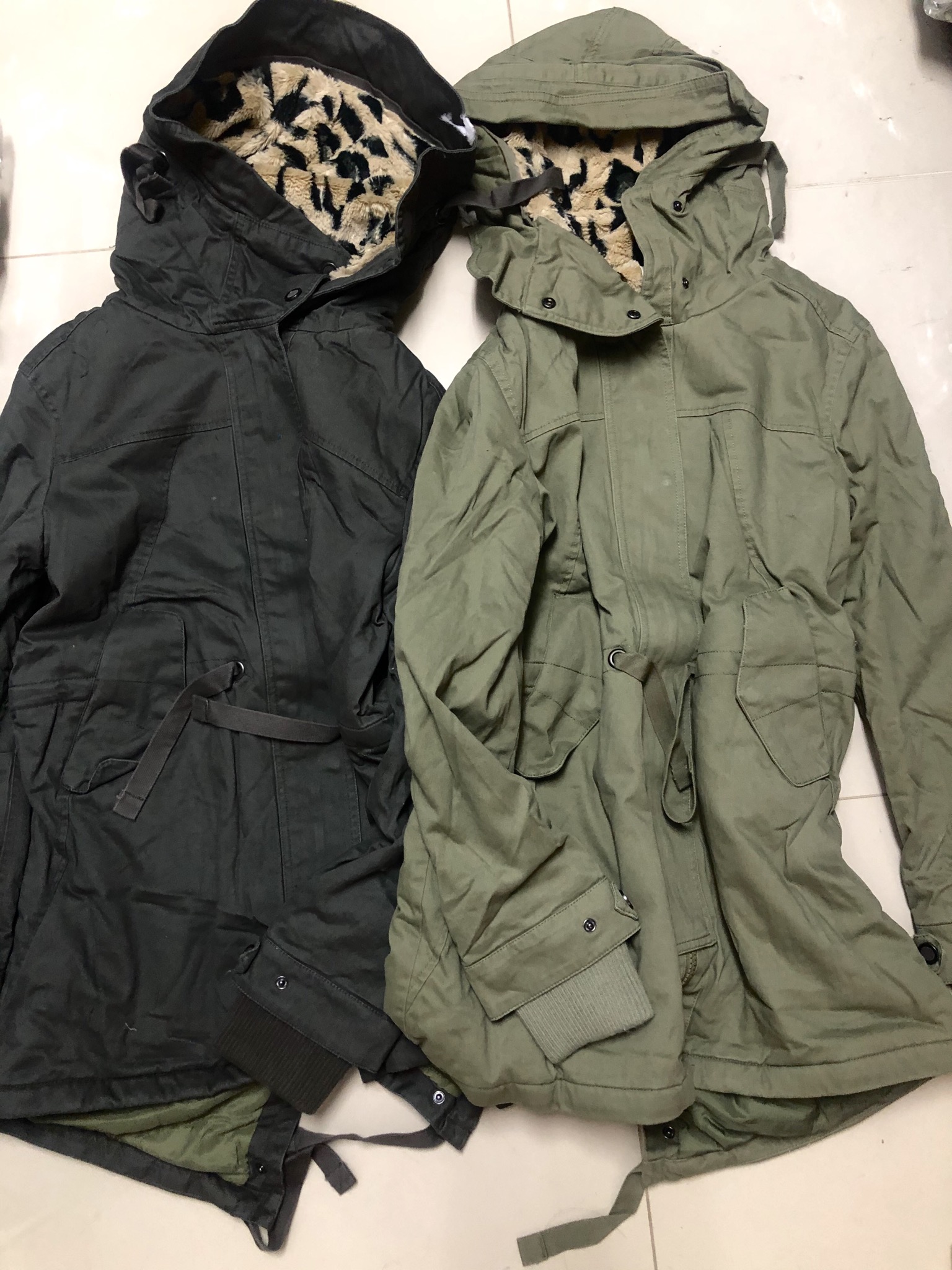เสื้อโค้ท โค้ทฮูท กันหนาว เสื้อparka ฮูท กันหนาวสีเขียว งานสวย มากคะ Size S/M/L/2L/3L สำเนา สำเนา เขียว