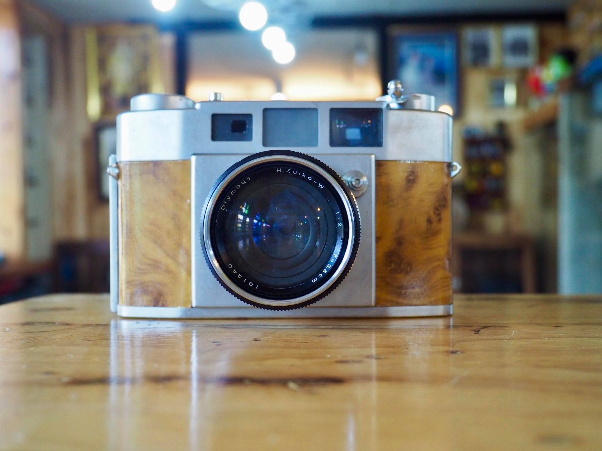OLYMPUS WIDE-S OLYMPUS H.ZUIKO-W 35MM.F2