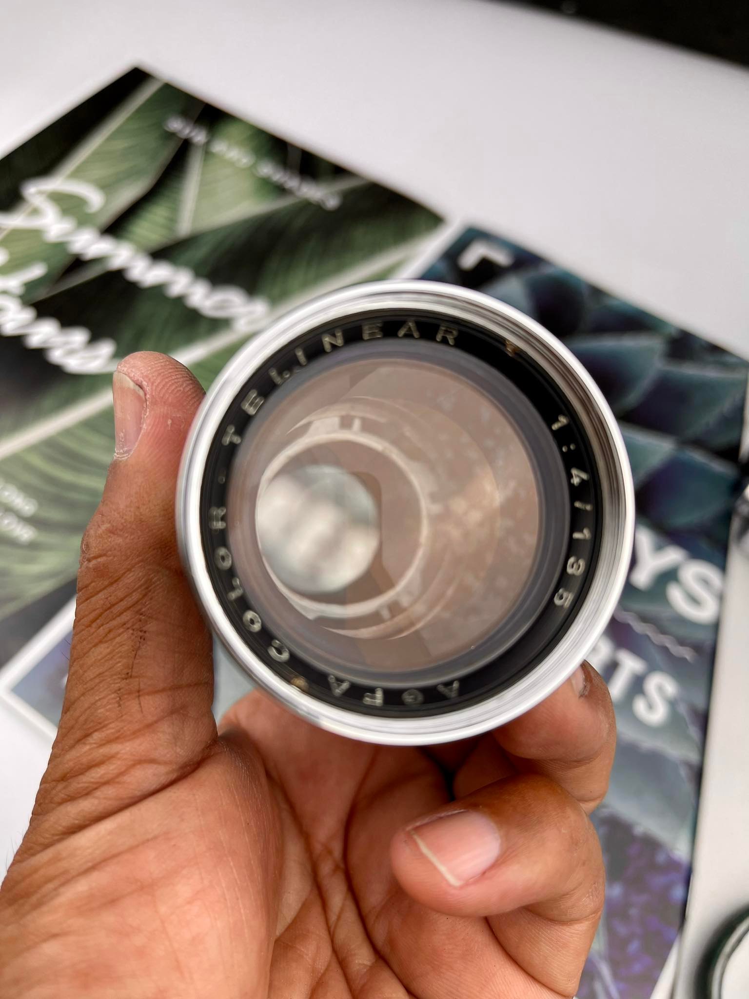 AGFA COLOR TELINEAR 135MM.F4 M42 MOUNT