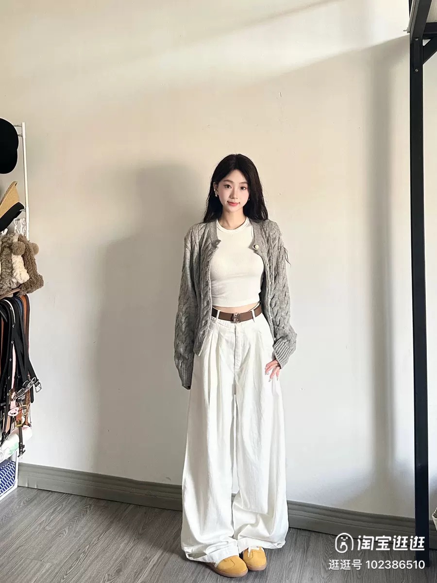 เสื้อหนาวไหมพรม ไหมพรมถัก ถักเปีย แนวเกาหลี เนื้อไหม นุ่ม สวย แบรนด์ สำเนา สำเนา