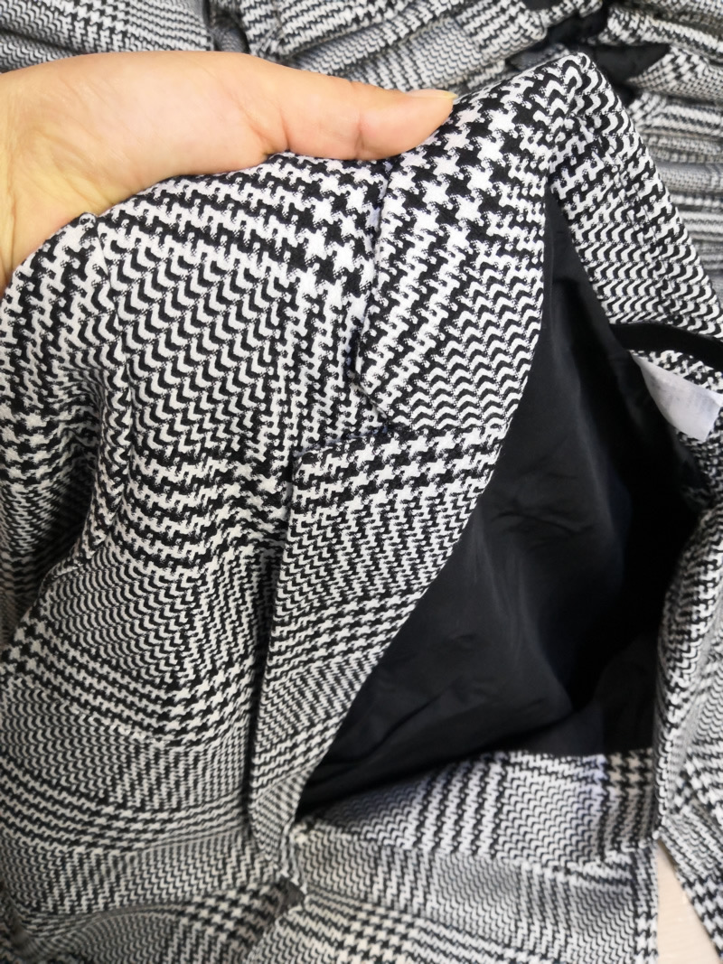 เสื้อโค้ท เสื้อคลุม ทรงสูท ลายตารางเทาดำ เสื้อคลุม เบลเซอร์ Blazer check ❄️แบรนด์✨H&M✨ แท้💯% แบรนด์ H&m