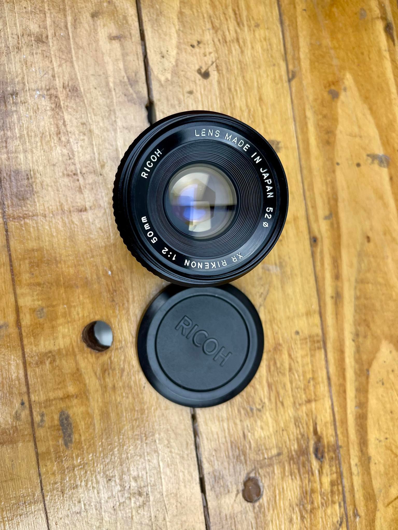 RICOH XR RIKENON 50MM.F2 PK MOUNT