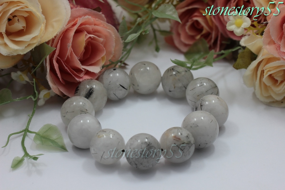 กำไลแก้วขนเหล็กน้ำตัน