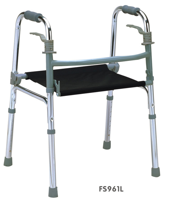 วอร์คเกอร์ช่วยเดิน Walker อลูมิเนียม พับได้ และนั่งได้