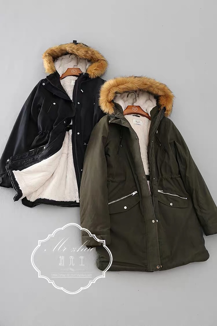 โค้ทฮูทกันหนาว สีดำ แต่งขนเฟอร์ น้ำตาล แบรนด์LCW CASUAL ด้านในซับขนอุ่นสีขาว เนื้อนุ่มมากคะ บุนวมอุ่นด้านใน แบบสวยอุ่น ใส่ติดลบได้เลยคะ ขนเฟอร์ถอดได้คะ) ดำ