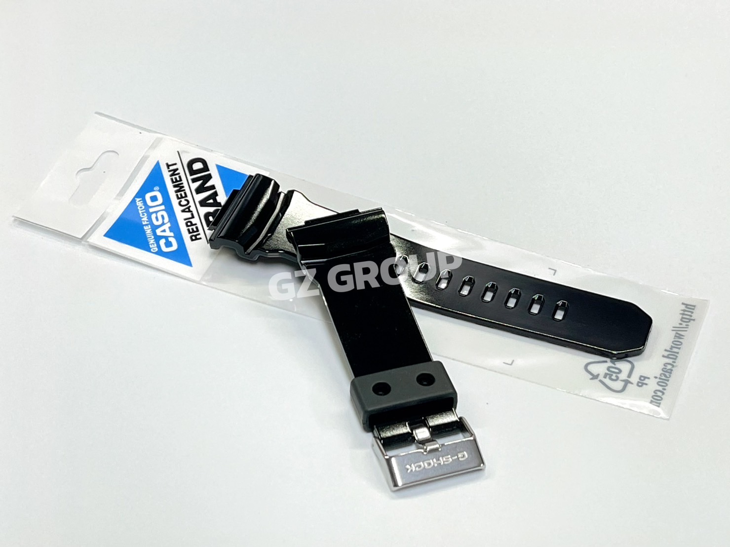 CASIO GENUINE FACTORY CASIO REPLACEMENT อะไหล่นาฬิกา G-SHOCK รุ่น GA-150BW-1 กรอบสายสีดำ