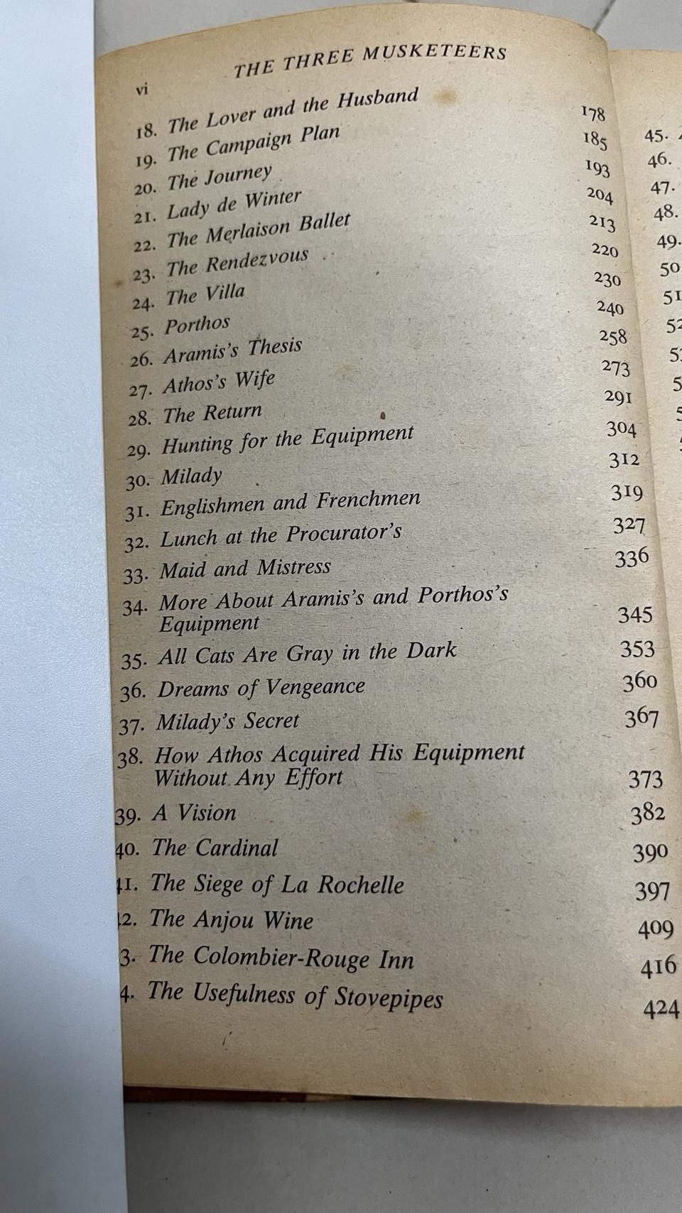 หนังสือมือสองถาษาอังกฤษ The Three Muskeeteers